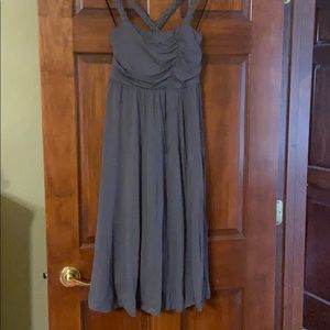 Soft sexy braided strap Anthropologie dress